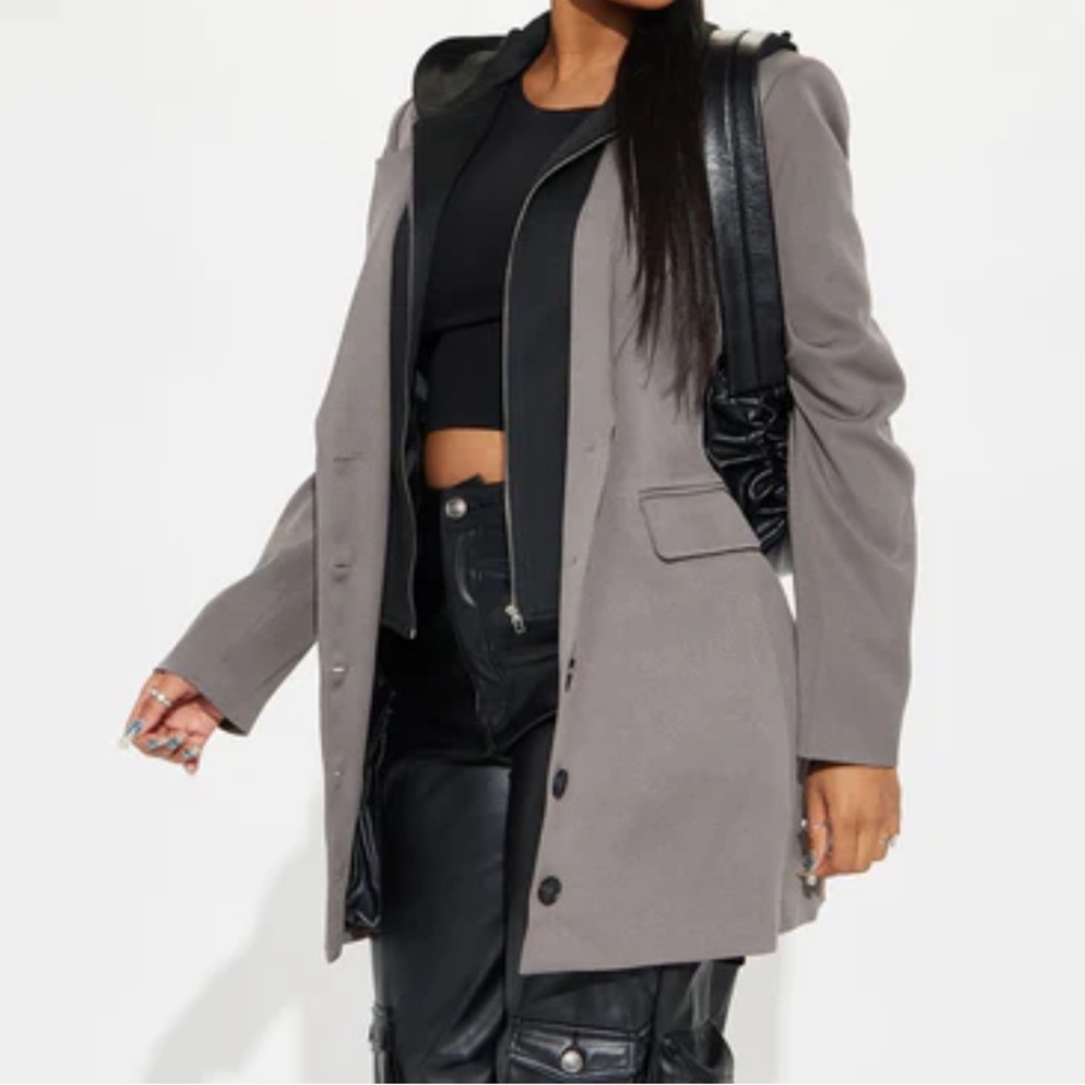 Women's Gray Coat